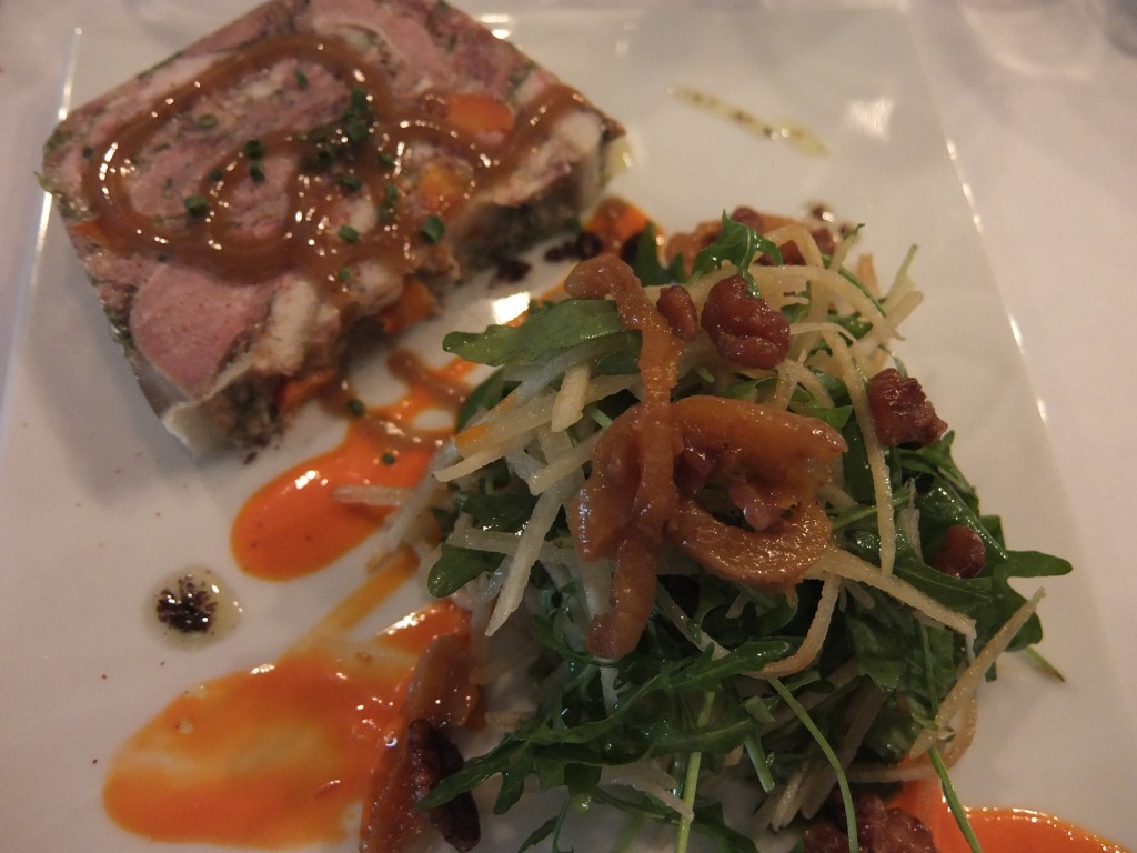Terrine de langue et joue de cochon © GP