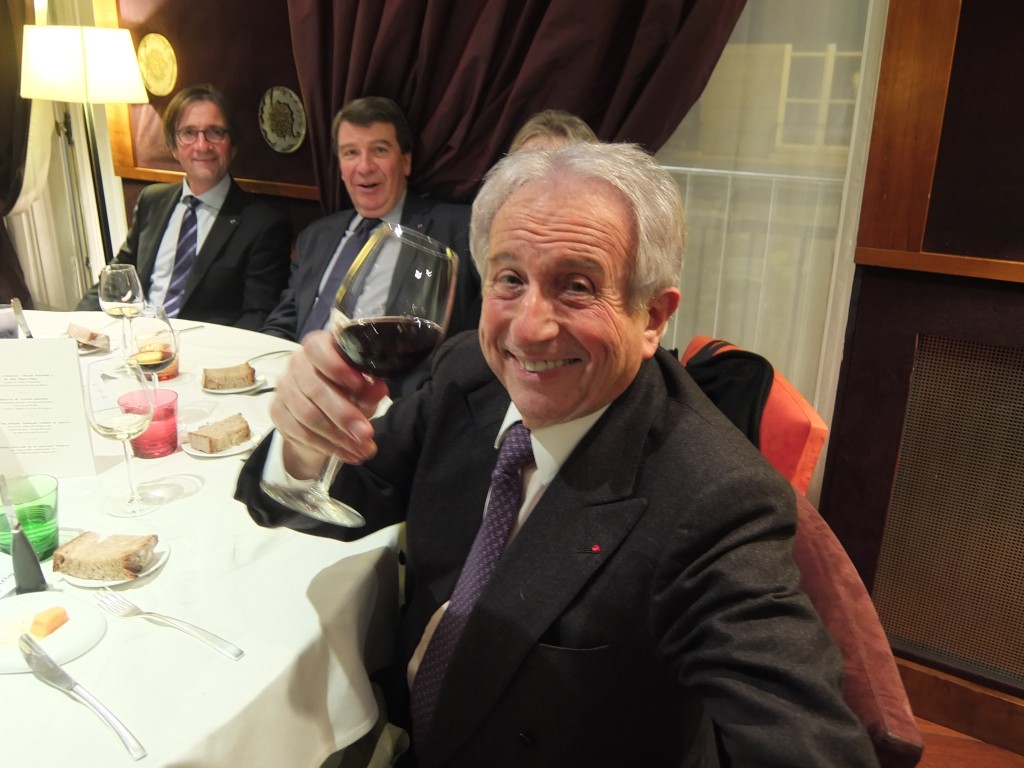 Michel Guérard à table © GP