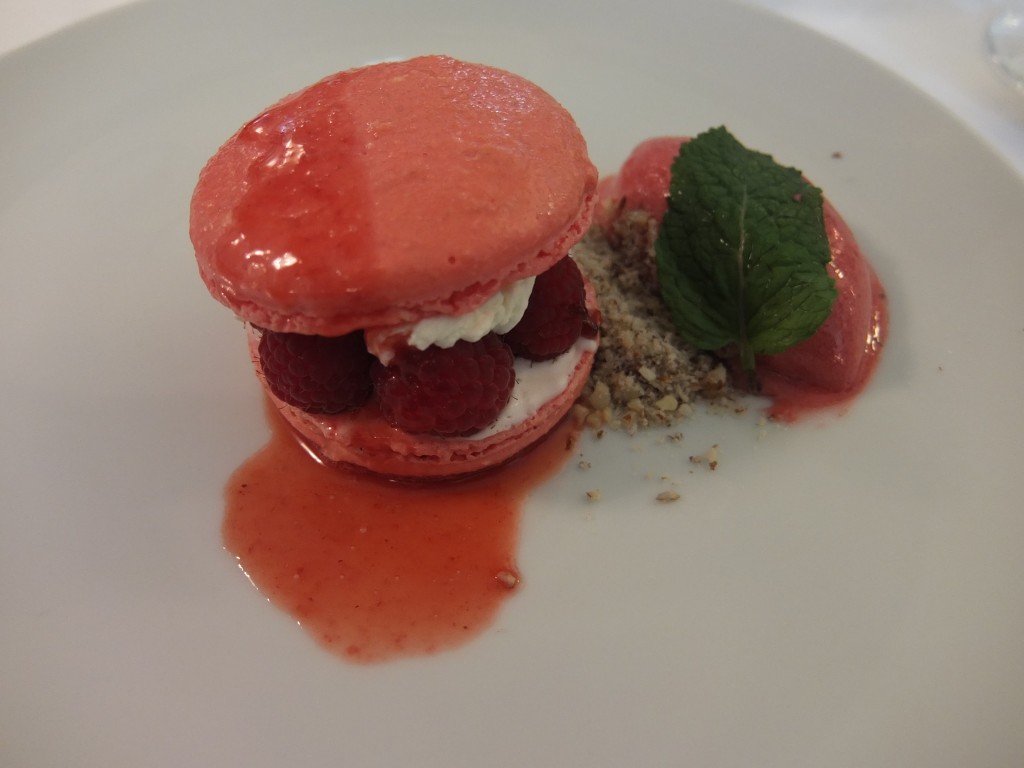 Macaron à la framboise © GP