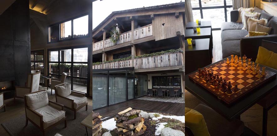 Le chalet © Maurice Rougemont