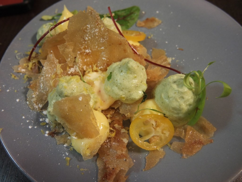 Tarte renversée citron, raifort © GP