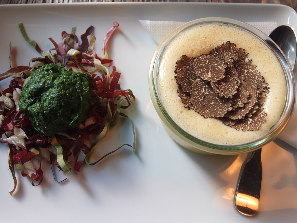 Oeufs brouillés aux truffes © GP