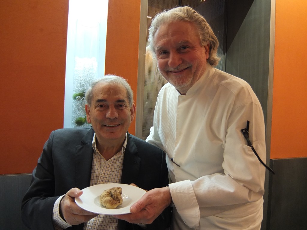 Shalom Kadosh, Alain Dutournier et la truffe blanche © GP