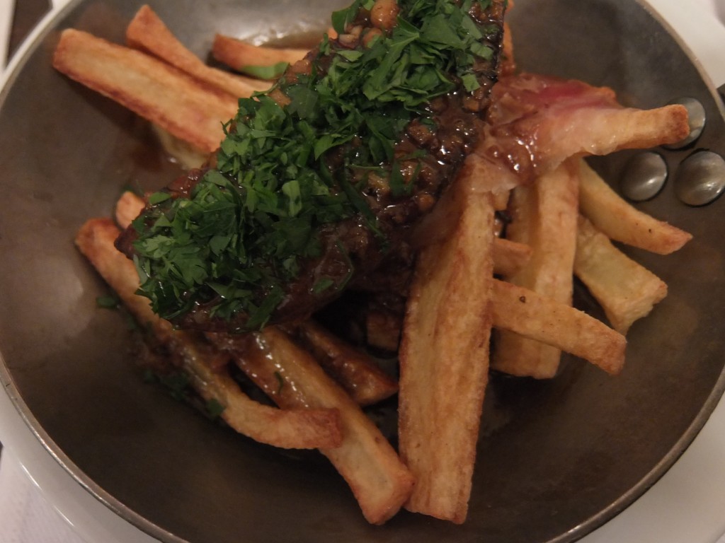 Foie de veau et ses frites © GP