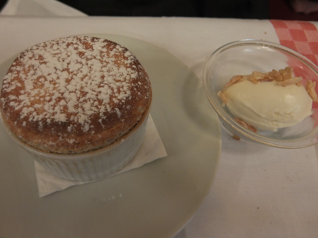 Soufflé poire/pruneau © GP