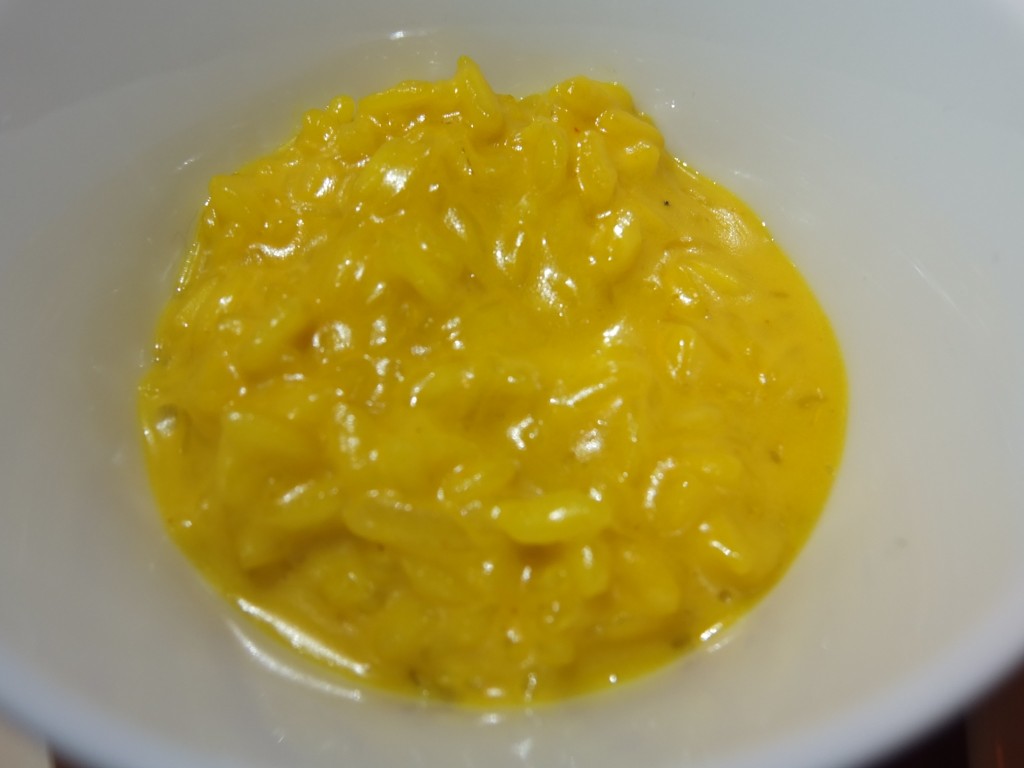 Risotto au safran © GP
