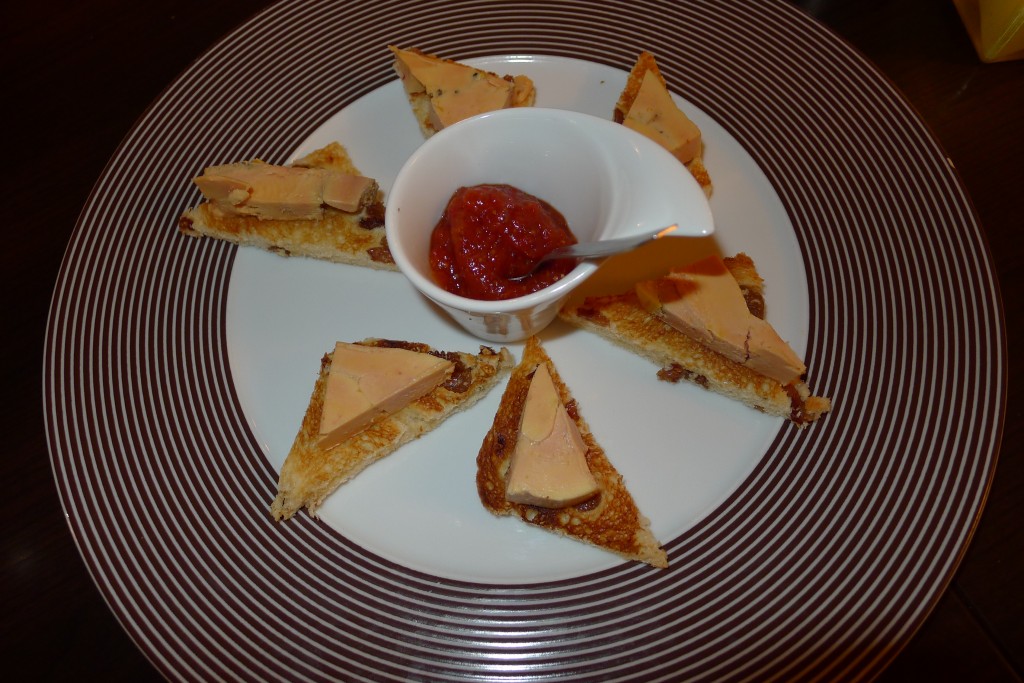 Foie gras mi-cuit au cognac © JPE