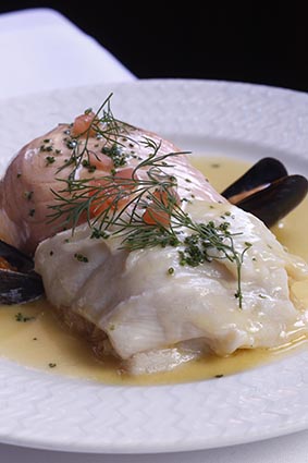 Choucroute aux trois poissons © Maurice Rougemont