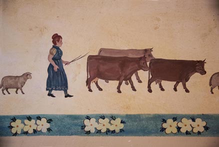 Frise murale © Maurice Rougemont