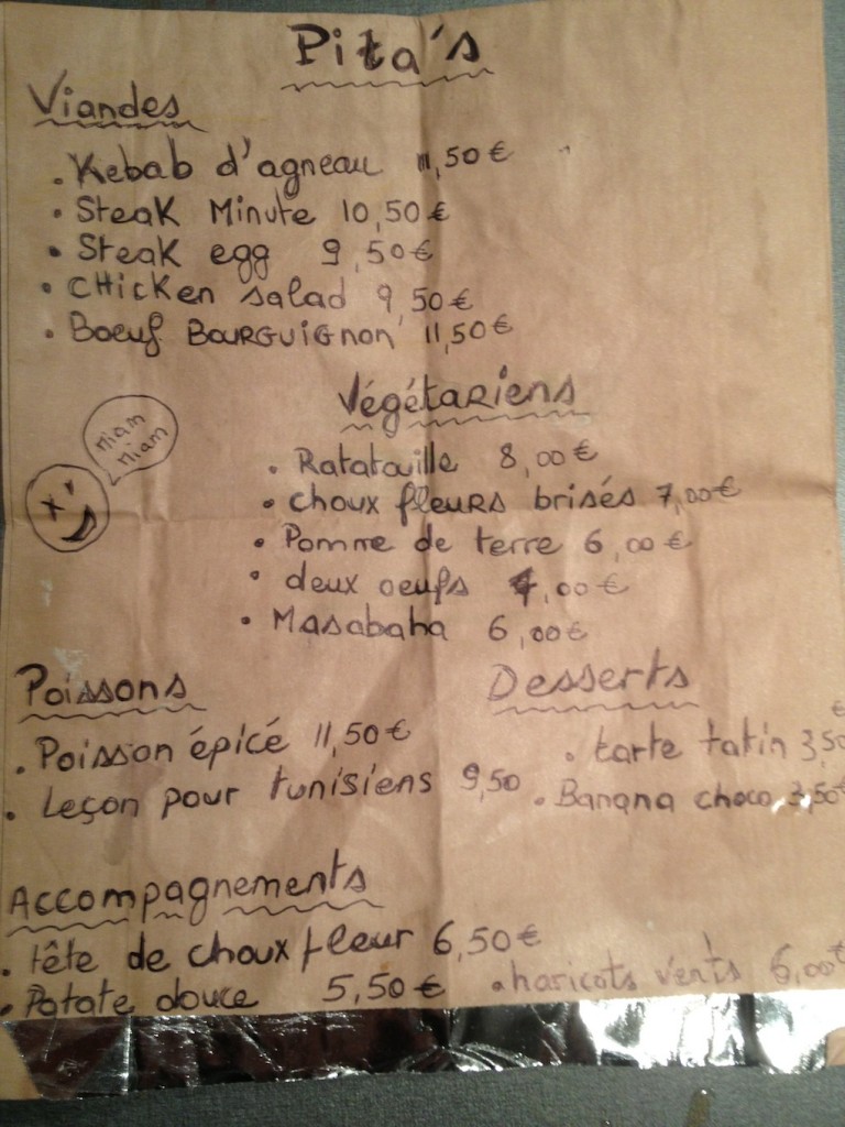 La carte © HC
