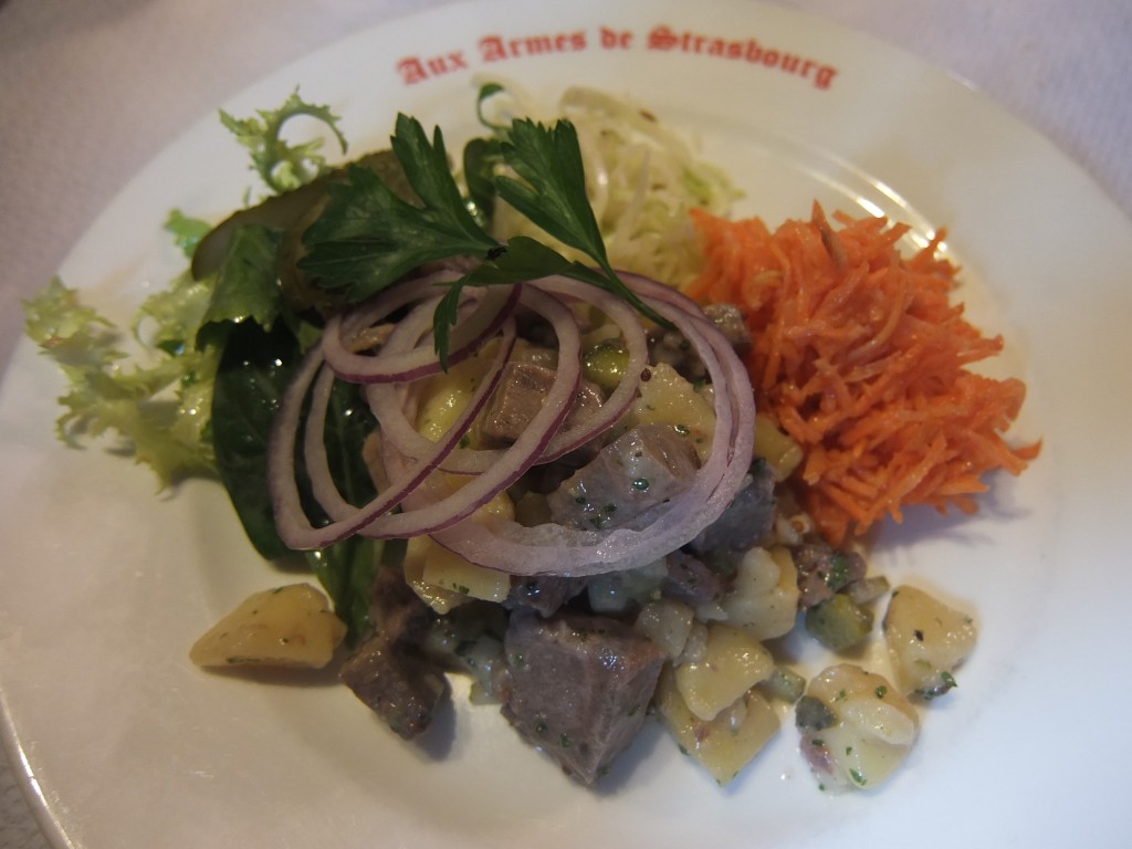 Salade de pot au feu © GP