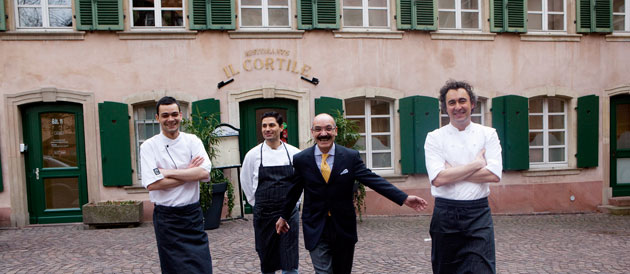 Stefano d'Onghia et l'équipe d'Il Cortile © GP