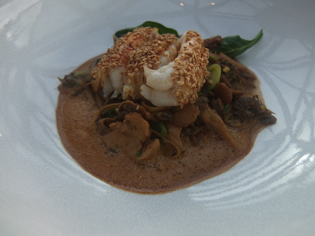 Langoustines au sésame © GP