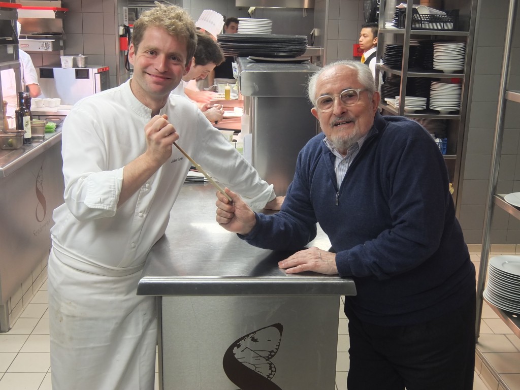 Julien Dumas et Alain Senderens © GP