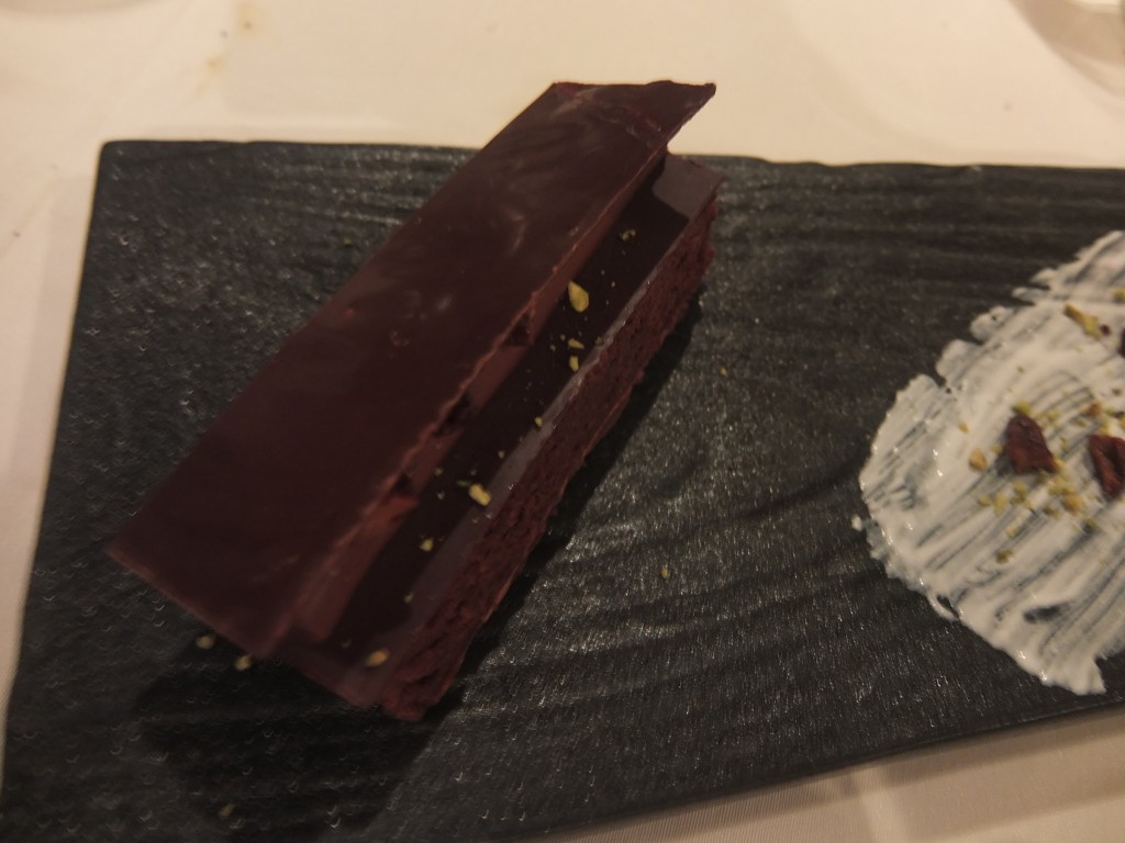 Gâteau au chocolat noir © GP