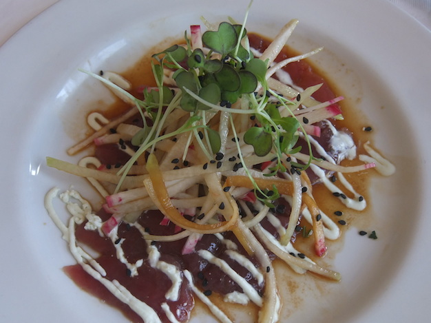 Carpaccio de thon © GP