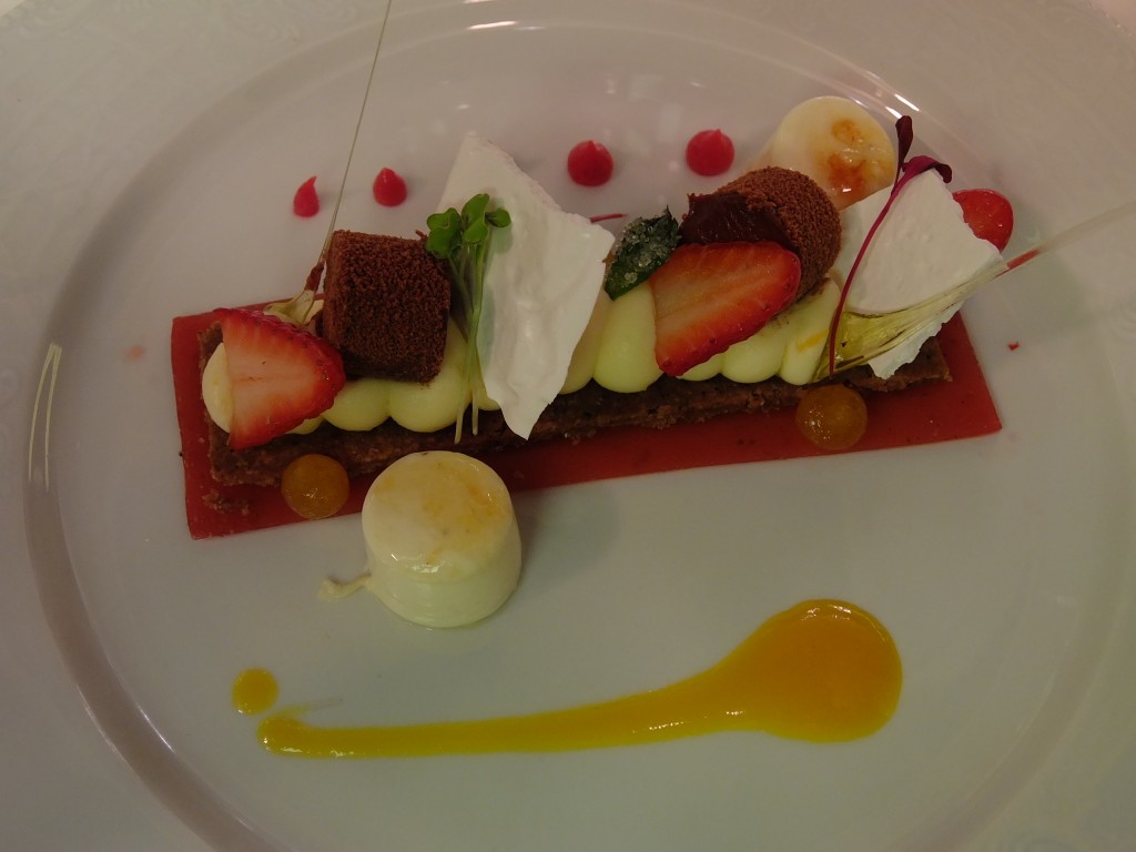 Ganache au chocolat et fruits rouges © GP
