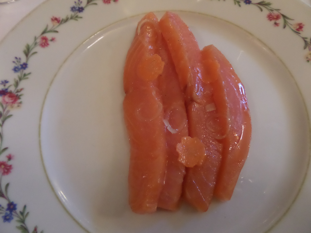 Saumon mariné et fumé © GP