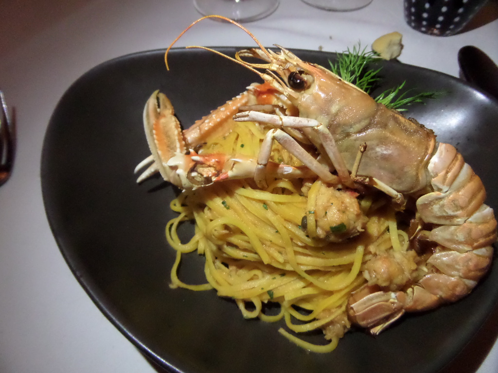 Taglioni aux scampi © GP