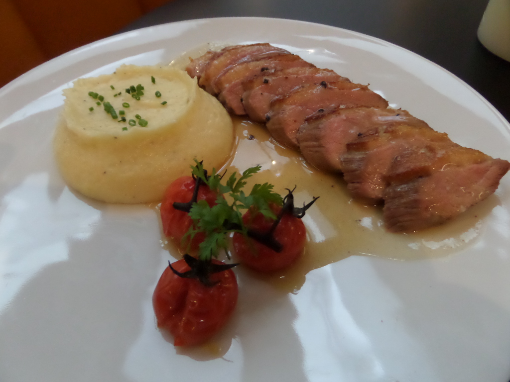 Magret et purée © GP