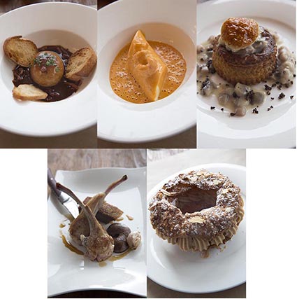 Les plats © Maurice Rougemont