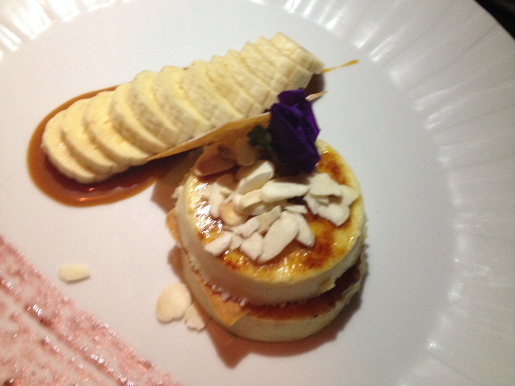 Crème brulée démoulée © GP