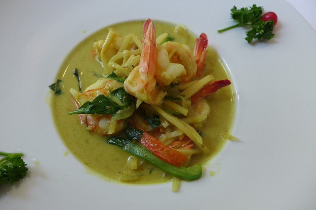 Crevettes au curry thaï © GP