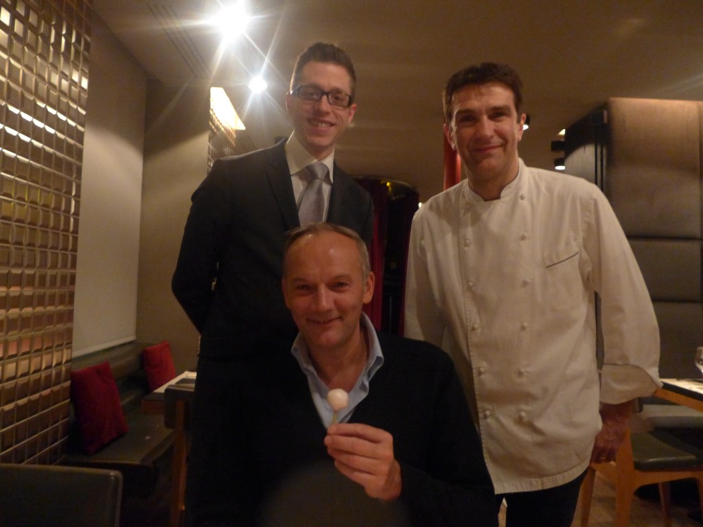 Christian Le Squer et Bernard Pinaud (à droite) © GP
