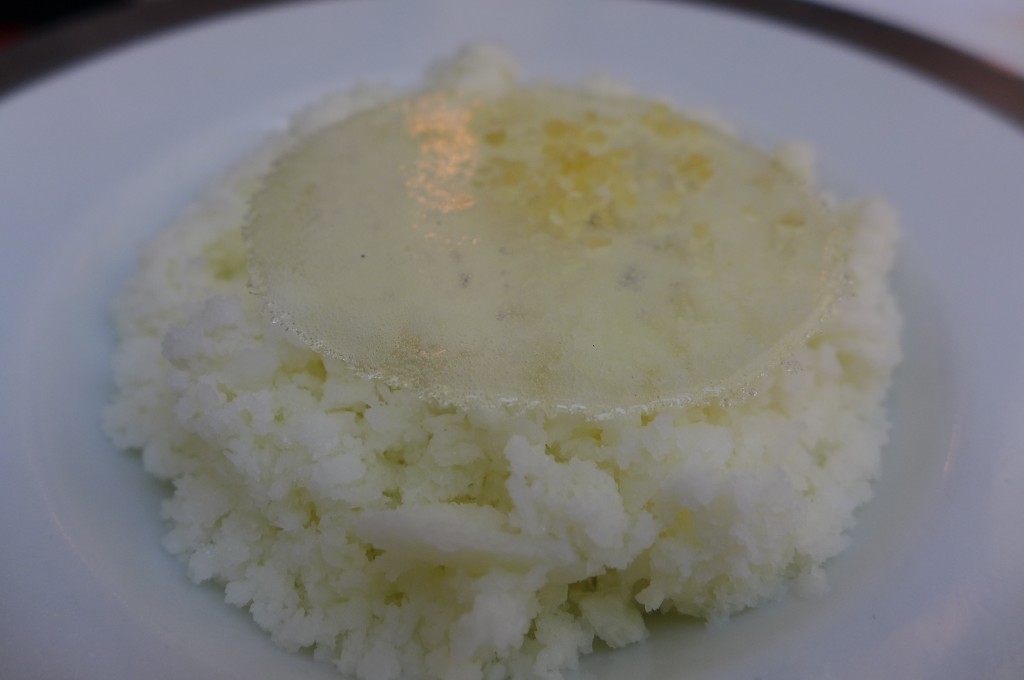 Panna cotta et granité © GP