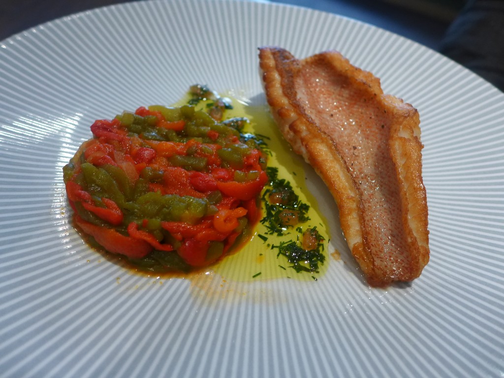 Rascasse et poivrons confits © GP