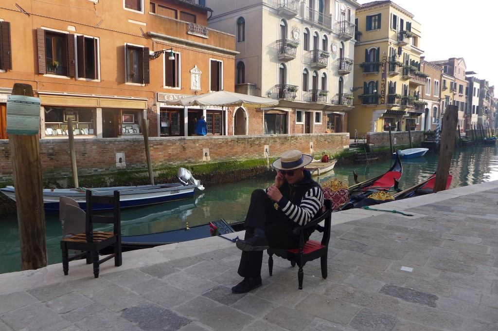 Gondolier au repos © GP