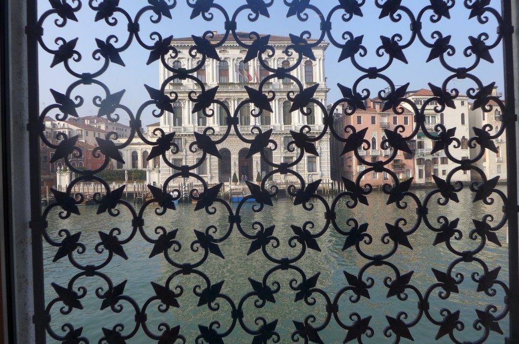 Vue sur le Grand Canal depuis la Fondation Guggenheim © GP