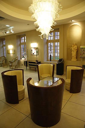 Salon d'accueil © Maurice Rougemont