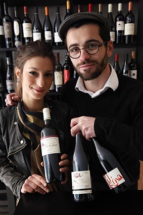 Simon Delpérié et Laetitia © Maurice Rougemont