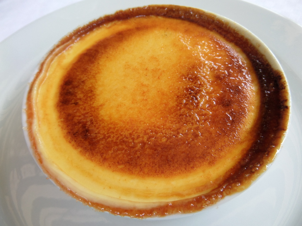 Crème brûlée à la bergamote © GP