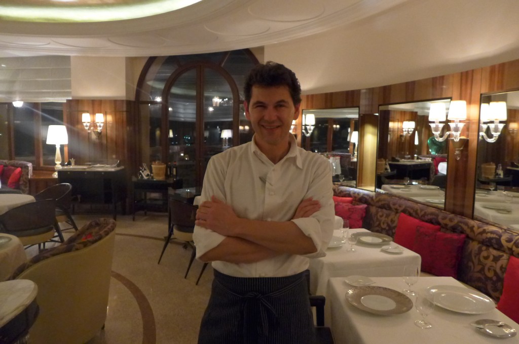 Davide Bisetto dans la salle de l'Oro © GP