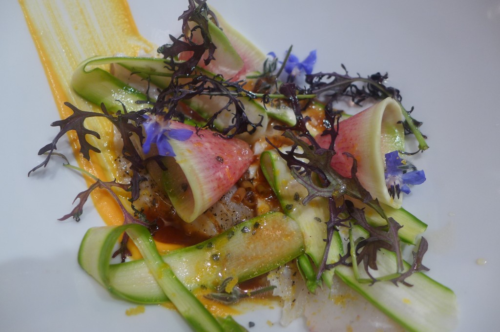 Daurade et légumes ‹© GP