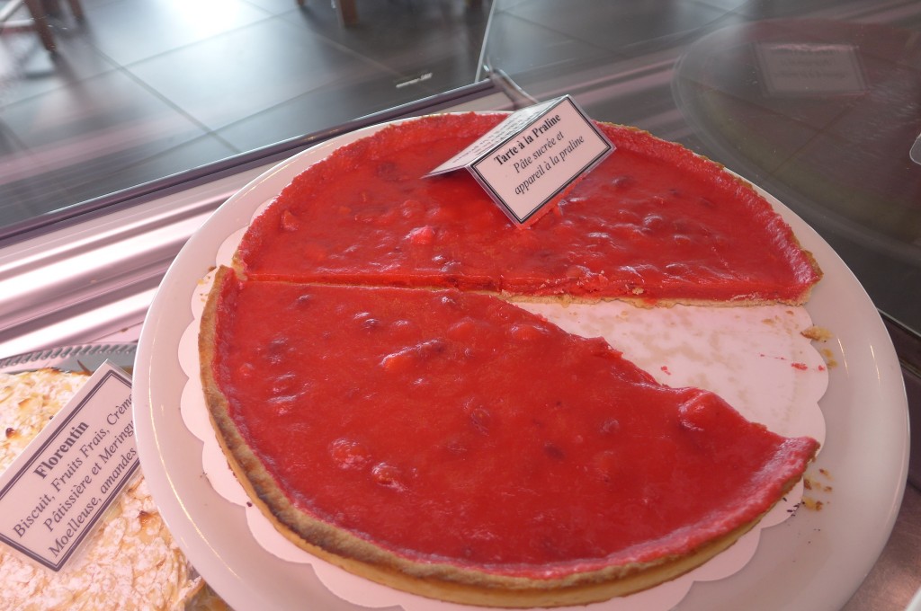 Tarte aux pralines © GP