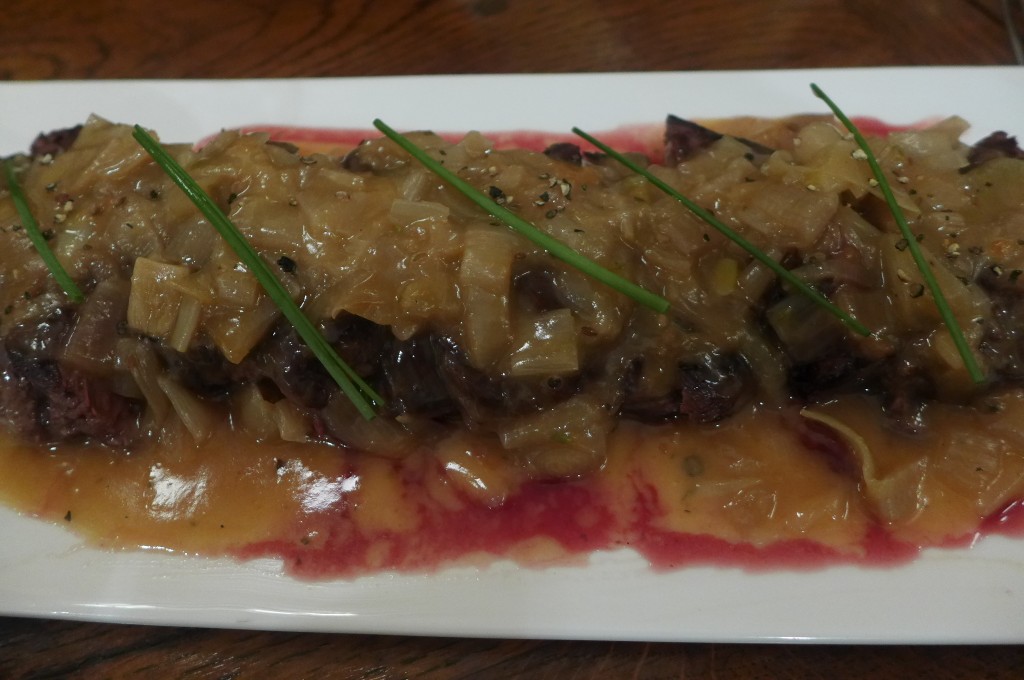 Onglet à l'échalote © GP