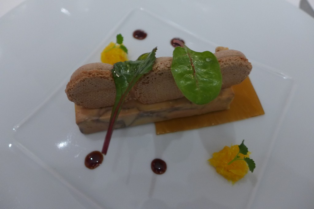 Foie gras et macaron © GP