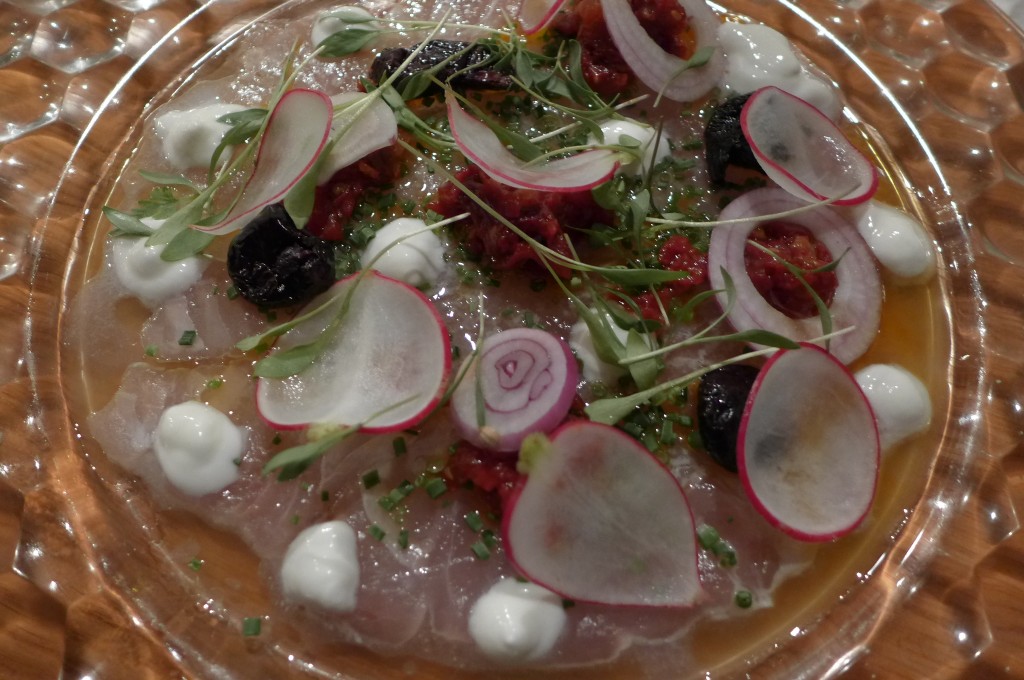 Carpaccio de poisson blanc © GP