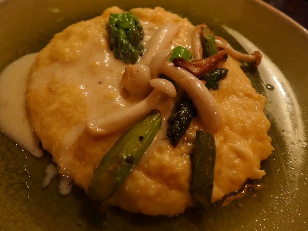 Polenta aux asperges © GP