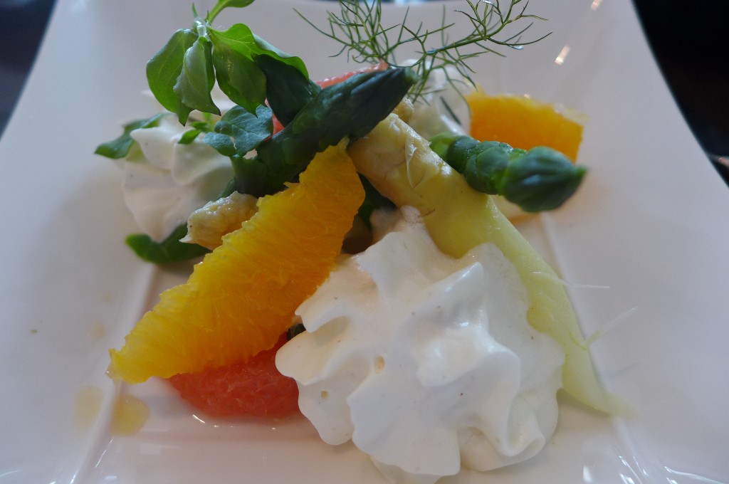 Asperges aux agrumes © GP