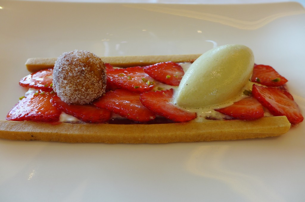 Sablé aux fraises © GP