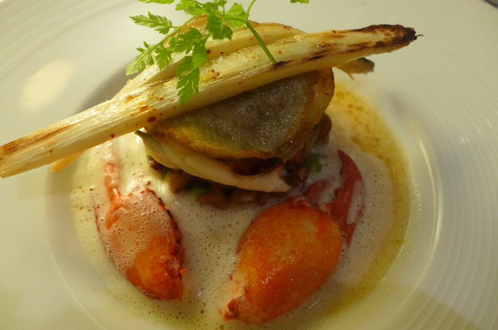 Homard aux artichauts © GP