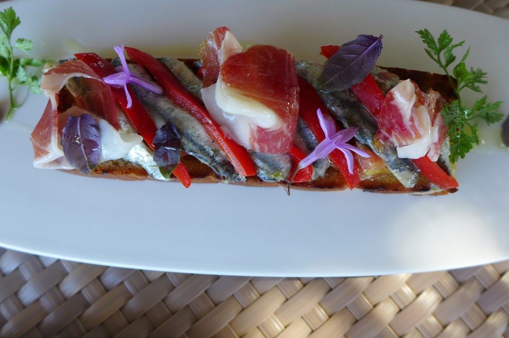 Tartine d'anchois © GP