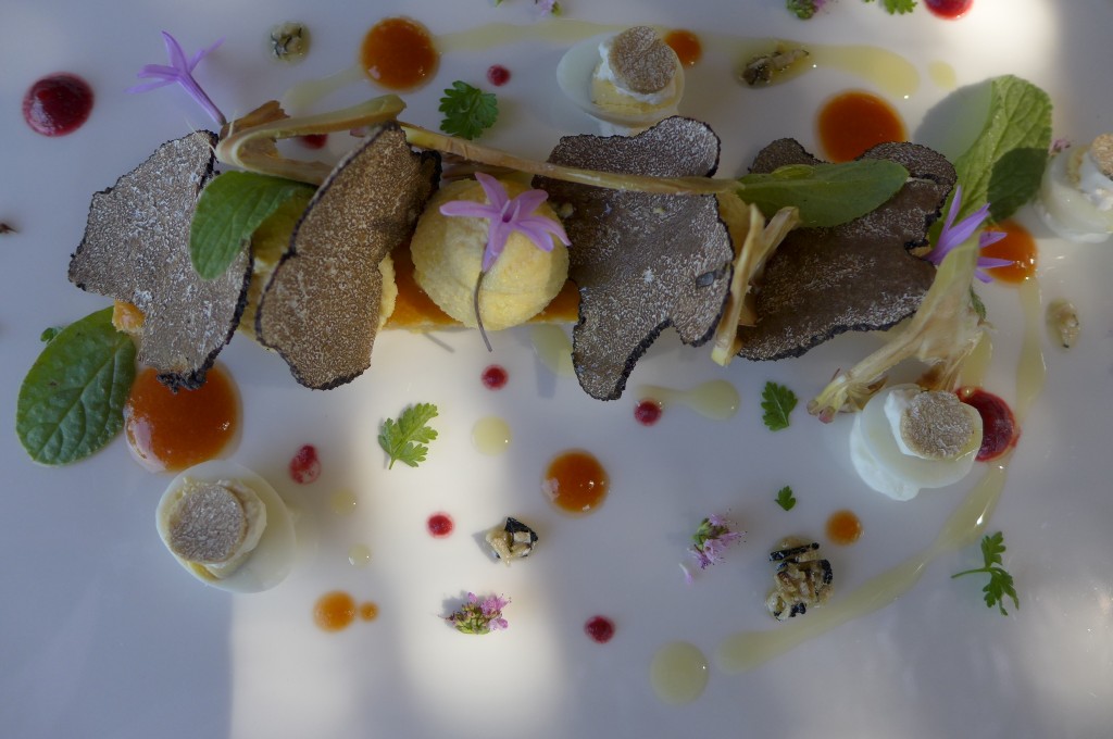 Ile flottante aux truffes d'été © GP