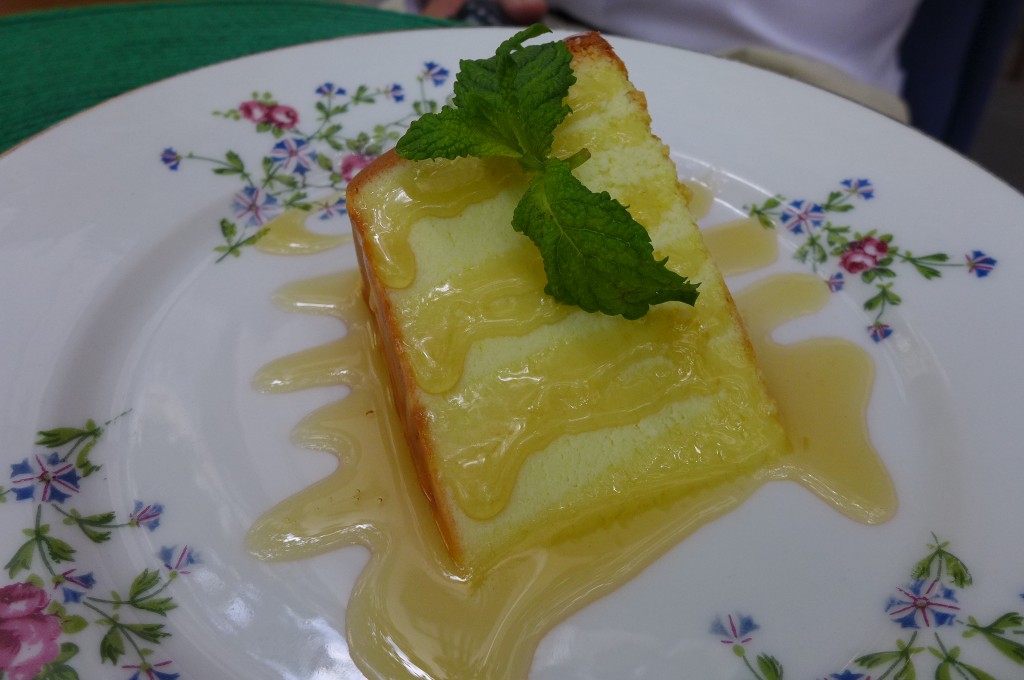 Tarte ricotta et citron © GP