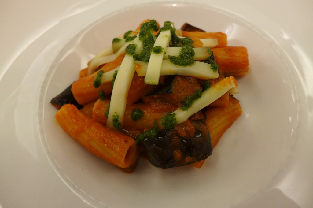 Rigatoni nouvelle Norma © GP