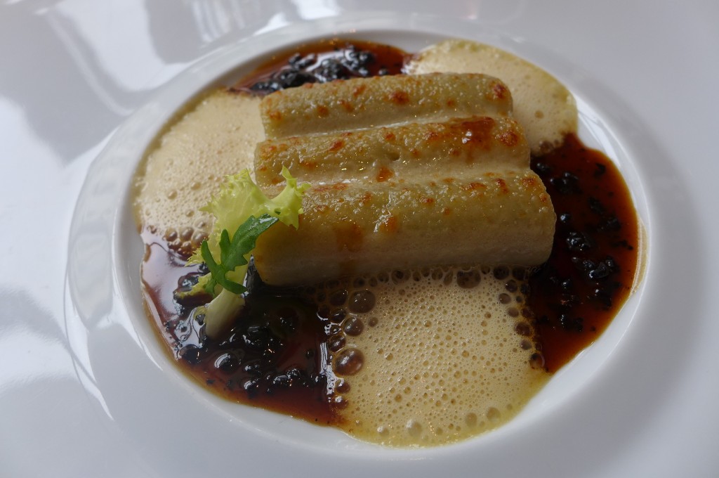 Macaroni truffes, artichauts, foie gras © GP